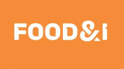 Food&i logo oranje met wit Food&i logo oranje met wit